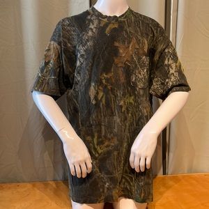 Mossy Oak Camo SS t-shirt, size XXL